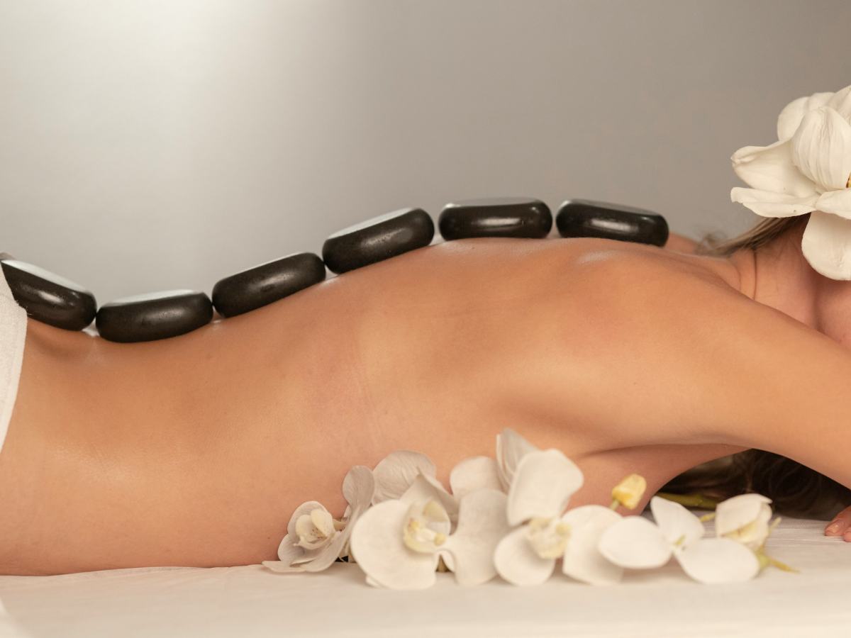 Hot stone massage